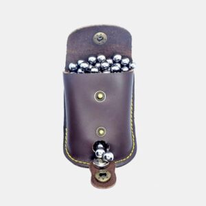Cadouri Barbati - holster magnetic pentru bile prastie cu 100 bile prastie de 8mm