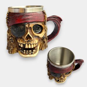 Halba de bere PIRAT de 400 ml - Cadouri Barbati