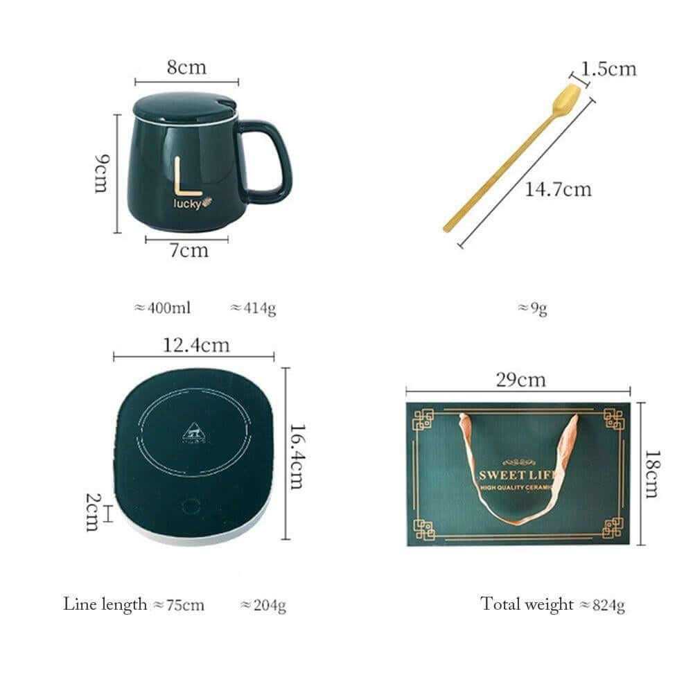 set cana set casca din ceramica dimensiuni - cadouri barbati